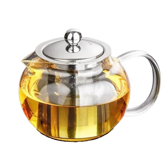 GTP0313 Glass Teapot with Stainless Steel Filter