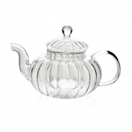 GTP0302 Spiraling Glass Teapot